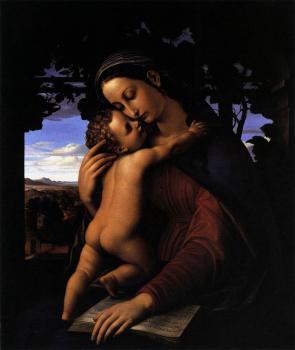 硃利葉斯 施諾爾 馮 卡洛斯菲德 Madonna And Child